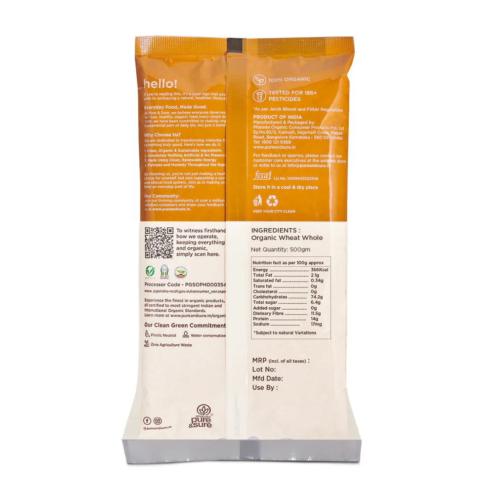 Wheat Flour - Pure and Sure - 5000gm