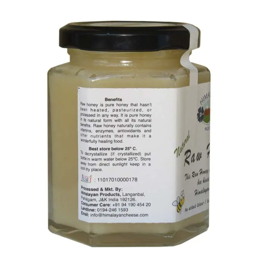 White Raw Honey (Solid) - Himalayan - 250gm