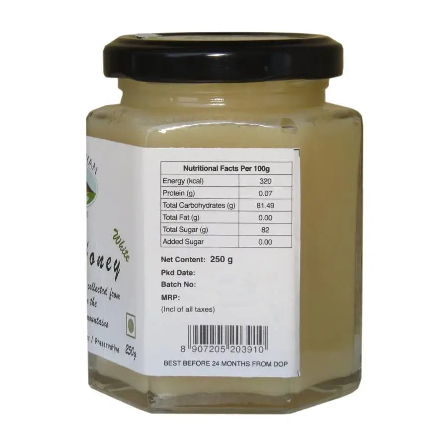White Raw Honey (Solid) - Himalayan - 250gm