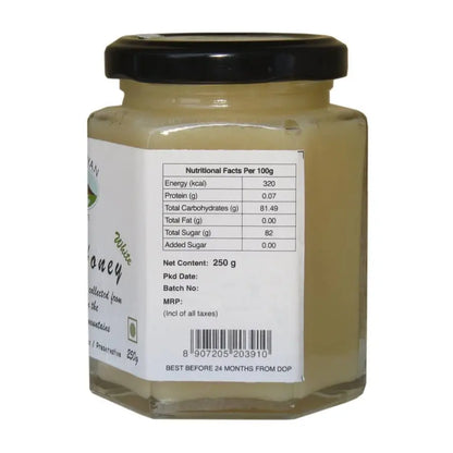 White Raw Honey (Solid) - Himalayan - 250gm