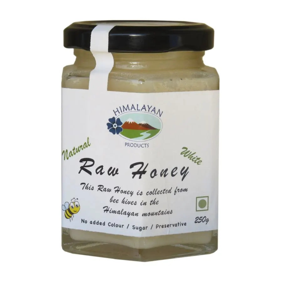 White Raw Honey (Solid) - Himalayan - 250gm