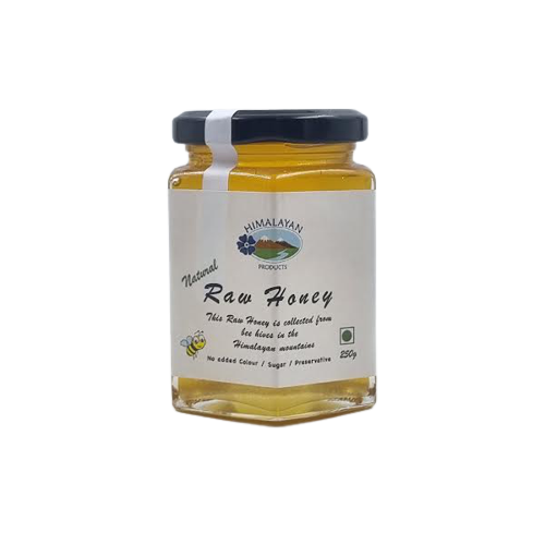 Honey | Raw Honey (Liquid) - Kashmir Valley - Natural - No Added Sugar, Colour &amp; No Added Preservatives - Himalayan - 250gm