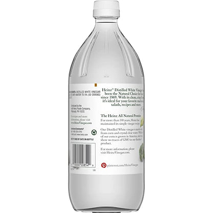 White Vinegar | Distilled - Natural - 5% Acidity - Heinz - 946ml