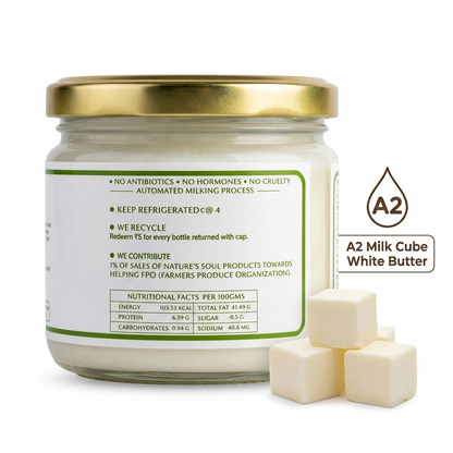 A2 Milk White Butter | Unsalted - Nature&