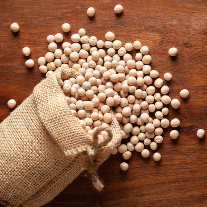 White Peas – Rich In Protein - Zama Organics – 500gm