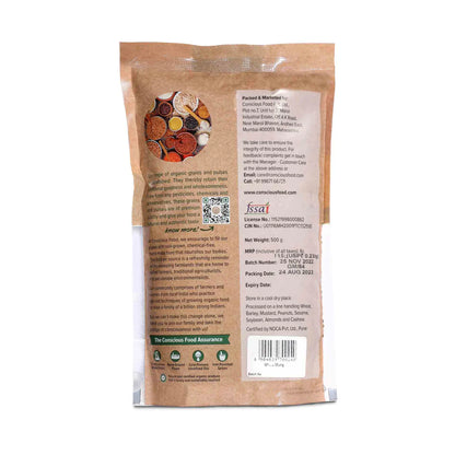 Whole Moong (Green Gram) – Unpolished - Organic - Indian - Conscious Food – 500gm
