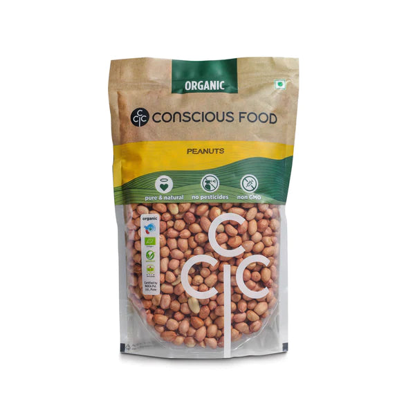 Peanuts - Conscious Food - 500gm