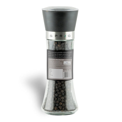 Pepper | Whole Black Pepper – Tellicherry Garbled Special Extra Bold – No Artificial Flavours, Colours or No preservatives - Sprig - 100gm
