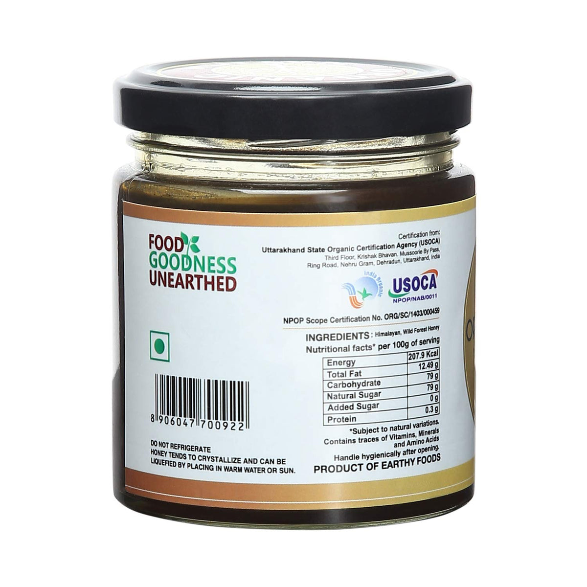 Wild Forest Honey – Organic Nation – 325gm