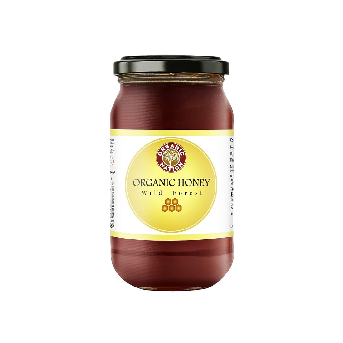 Wild Forest Honey - Organic Nation - 500gm