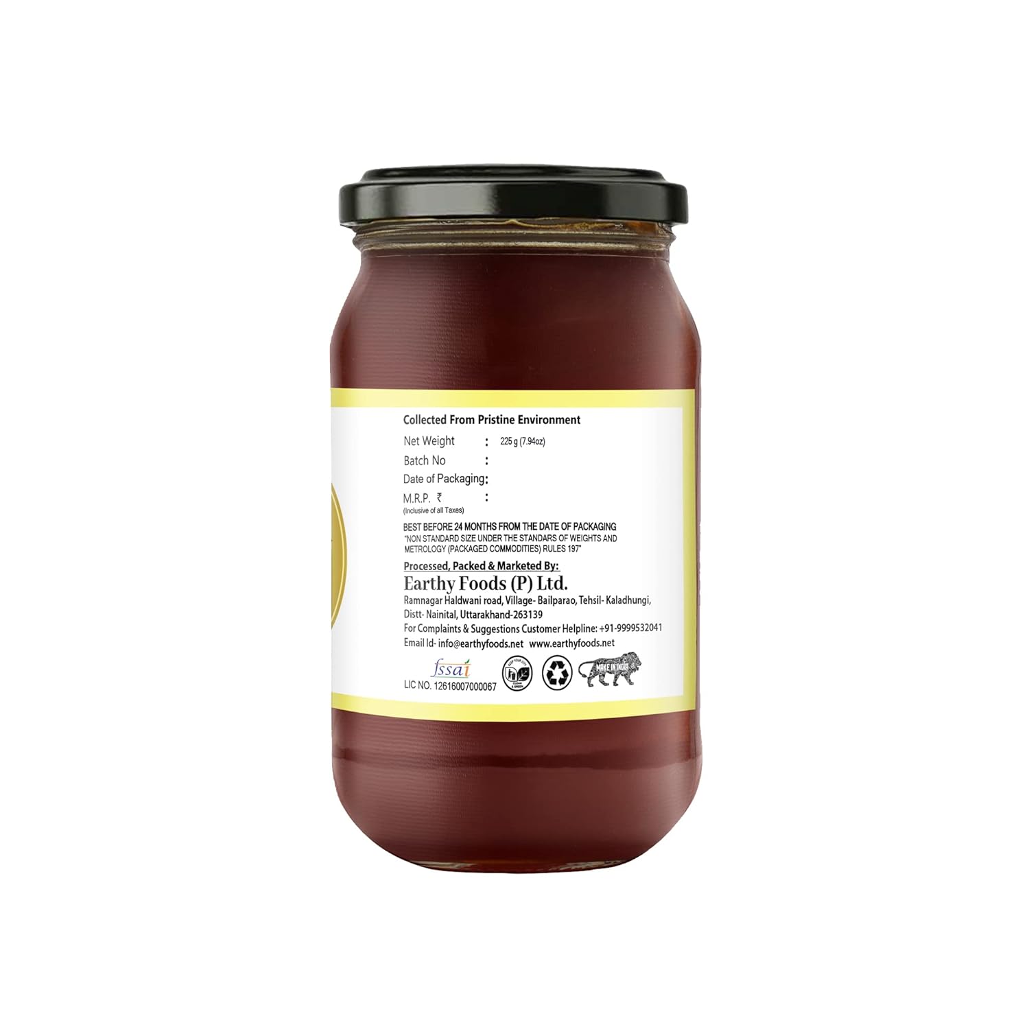 Wild Forest Honey - Organic Nation - 500gm
