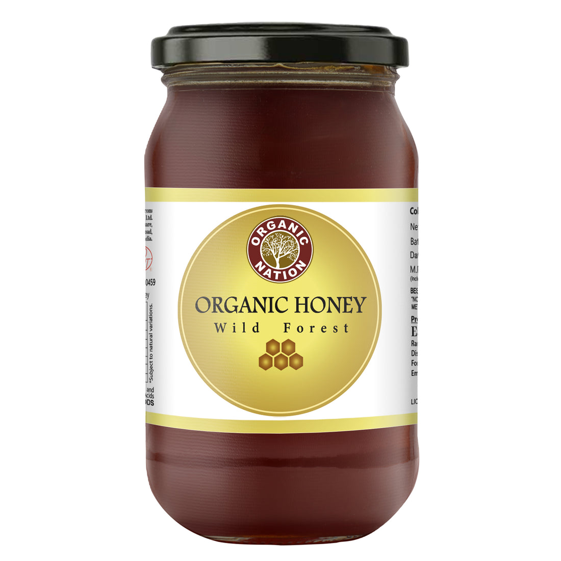 Wild Forest Honey – Organic Nation – 325gm