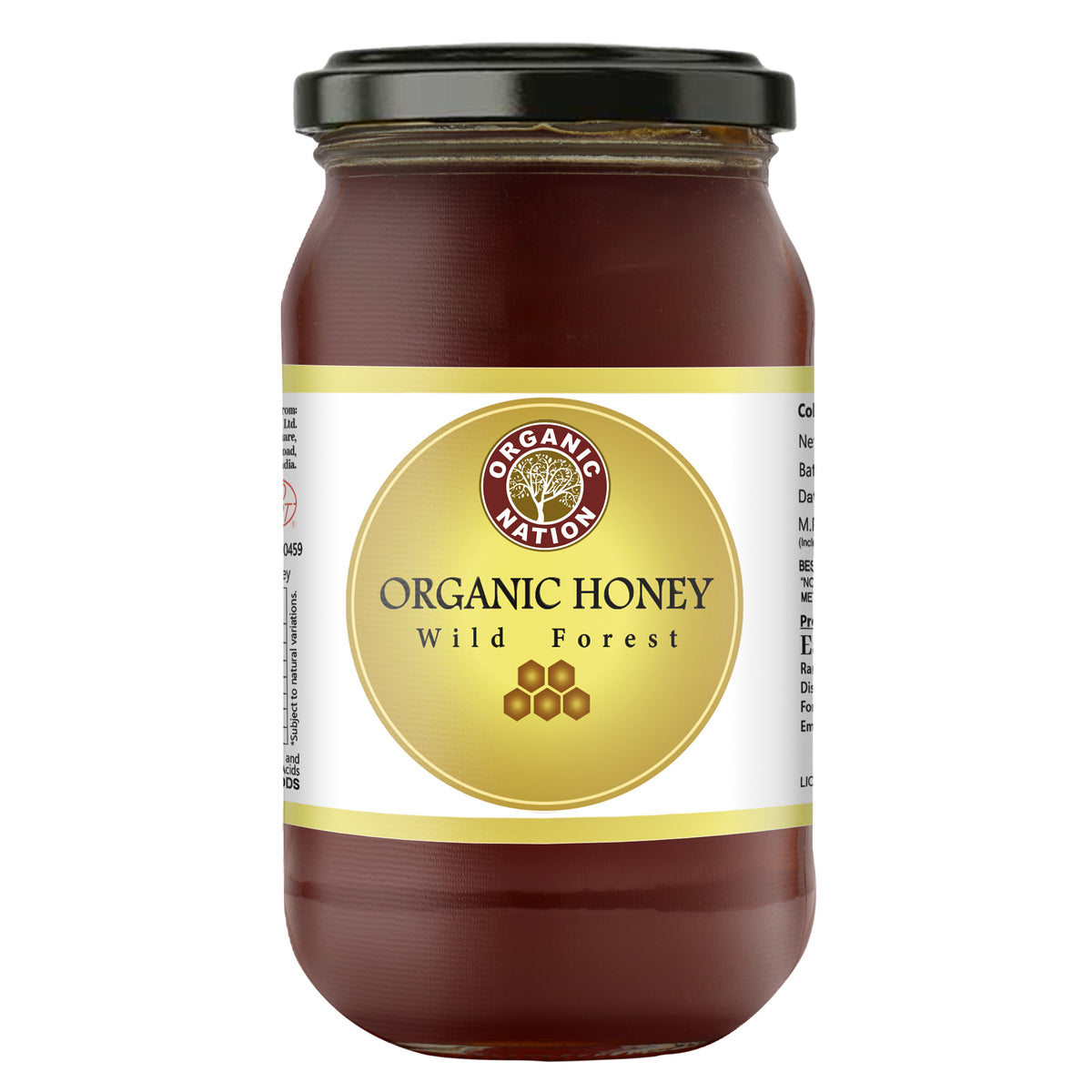 Wild Forest Honey – Organic Nation – 325gm