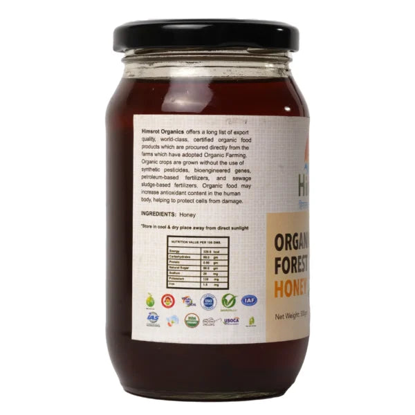 Honey | Wild Forest - Certified Organic - Himsrot - 500gm