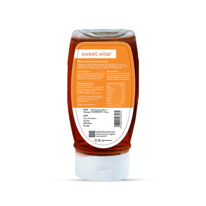 Honey | Wild Honey - No Artificial Ingredients - Sweet Wise - 250ml