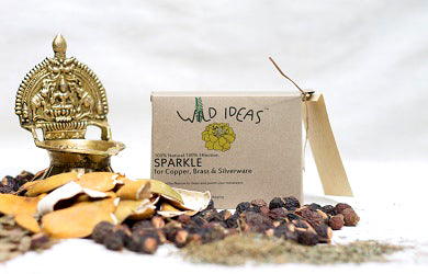 Dish Wash Powder | Sparkle - For Copper, Brass And Silverware - Natural – Wild Ideas – 200gm
