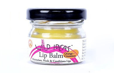 Lip Balm | Smile - Orange &amp;amp; Cinnamon - Wild Ideas - 15gm