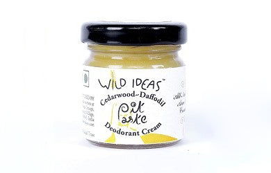 Deodorant Cream | Pit Paste (Cedarwood &amp; Daffodil) – Wild Ideas – 30gm