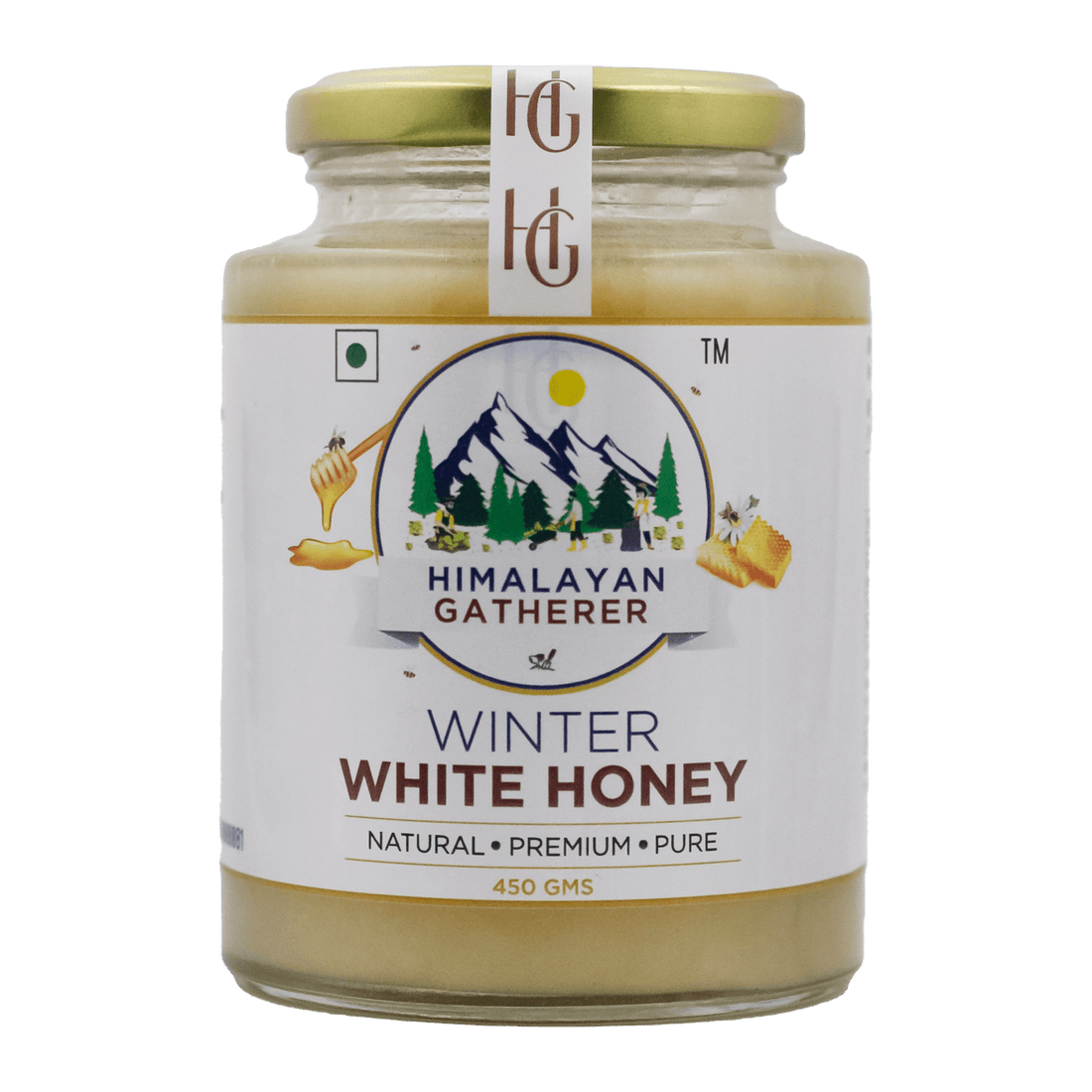 Honey | White (Winter) - Himalayan Gatherer – 450gm