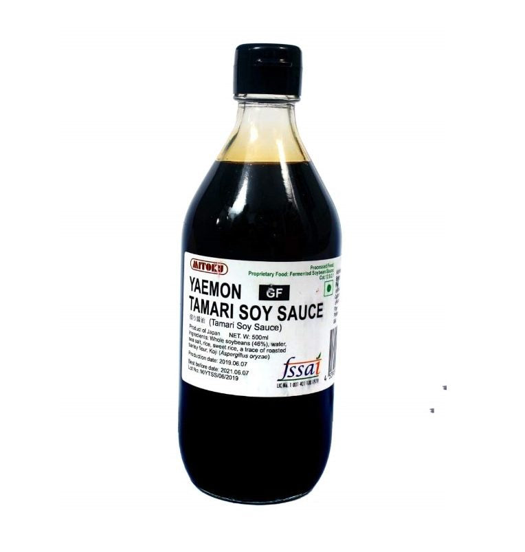 Yaemon Tamari Soy Sauce - Gluten Free – Mitoku – 500ml