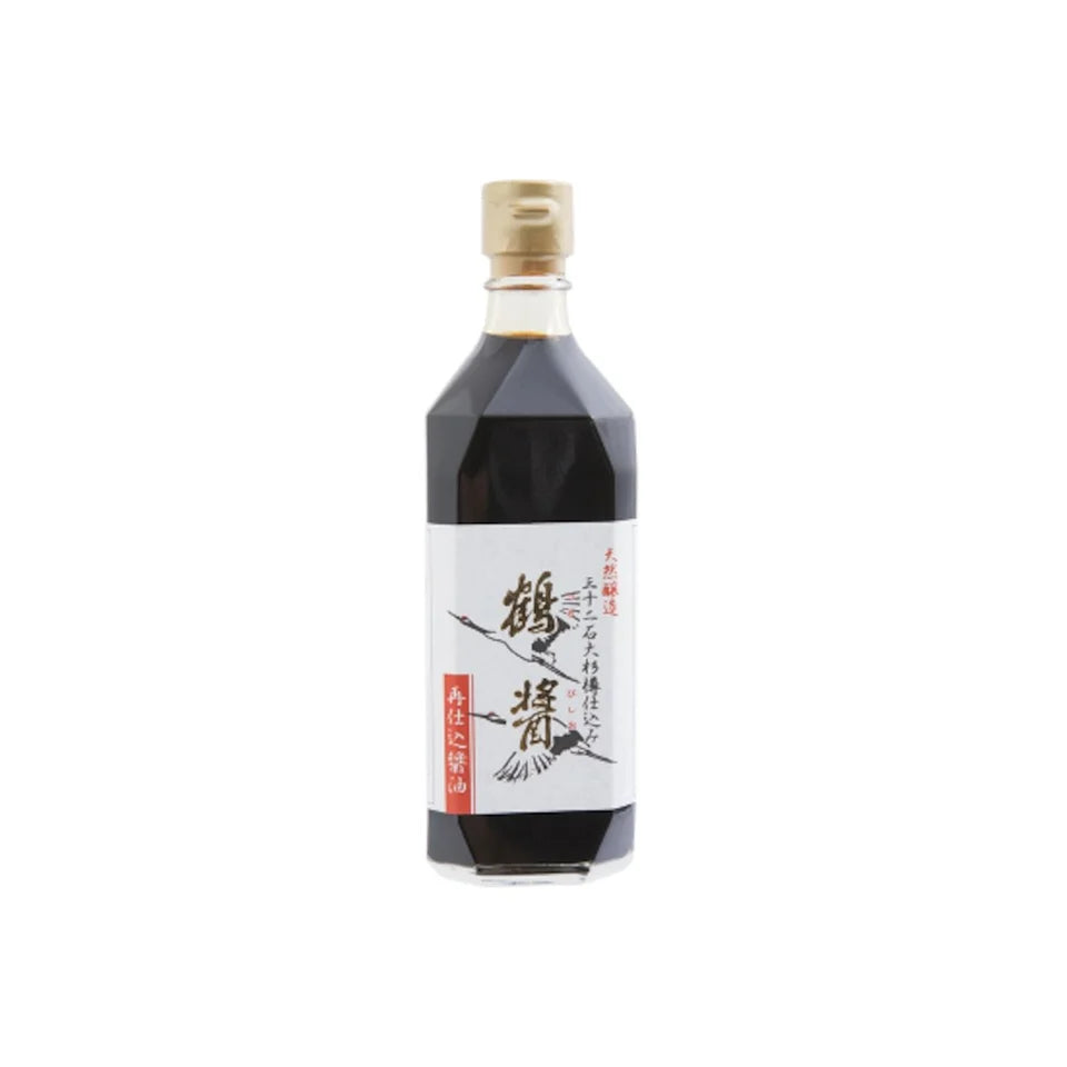 Soy Sauce | Nagara Tamari Shoyu ( Saishikomi Shoyu ) - Gluten-Free Barrel Aged Tamari- Japan - No Added Artificial Flavors, Colors & No Added Preservatives -Yamakawa Jozo - 500ml
