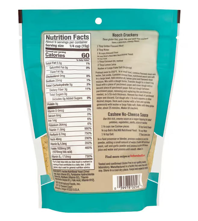 Flakes | Nutritional Yeast ( Large Flakes ) - Great on Popcorn - Gluten Free &amp; High In Protein - Bob&