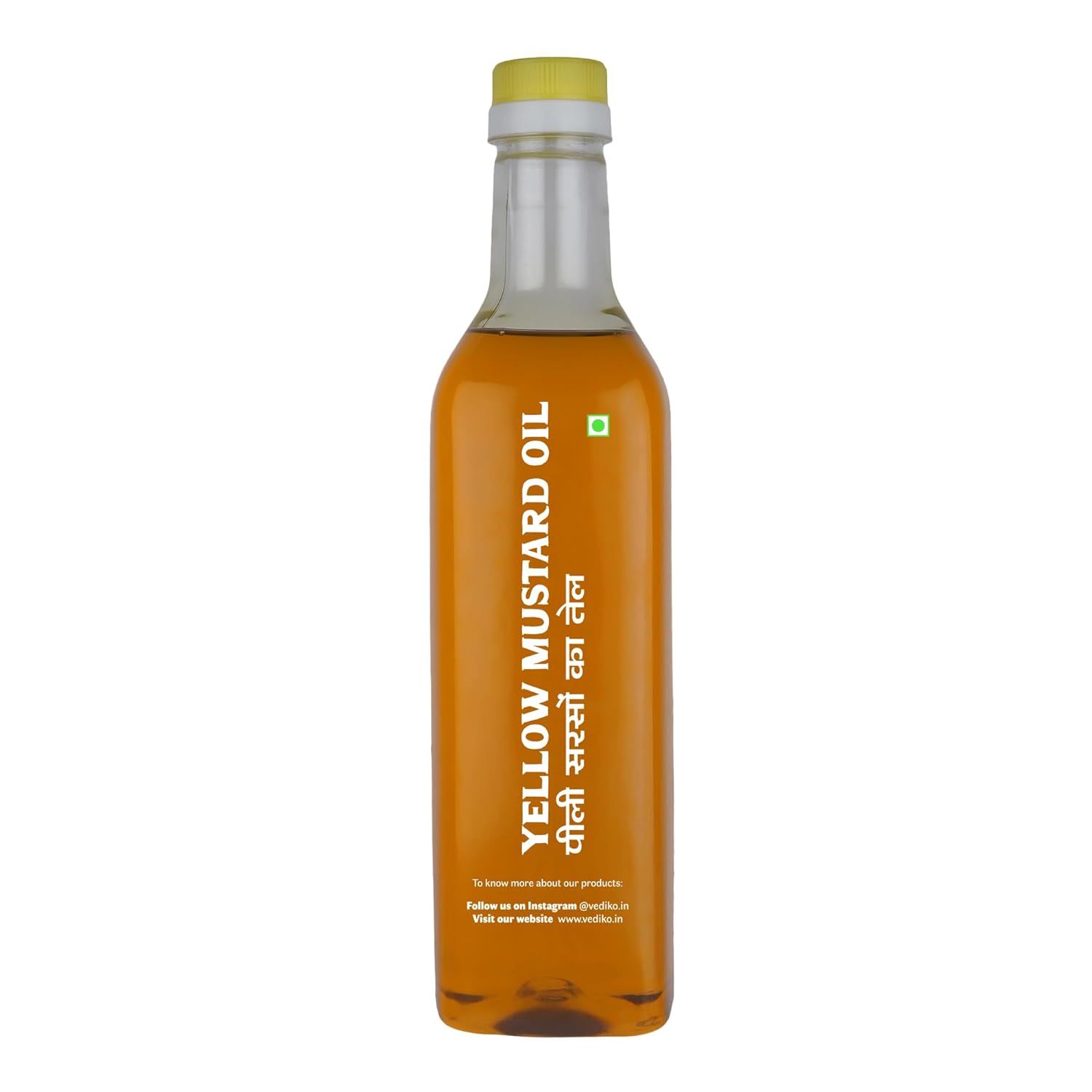 Yellow Mustard Oil | Cold Pressed – Vediko – 1000ml