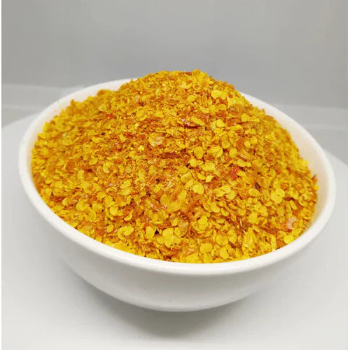 Chilli Flakes | Yellow (Hand Pounded) - Organic - Enhance Taste &amp;amp; Piquancy To The Dishes - Himalaya 2 Home - 100gm