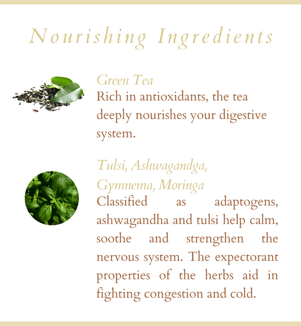 Yogi Tea (Ashwagandha, Moringa &amp; Tulsi) – The Earth Reserve – 50gm