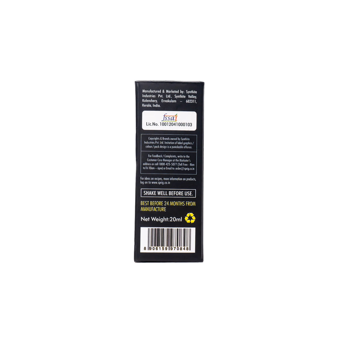 Citrus Extract | Yuzu Japanese Citrus Extract - For Cooking, Baking &amp; Mixed Drinks - Vegan, Gluten Free, Kosher, No Added Sugar, Keto Friendly, Paleo Friendly, No Added Synthetic Colors Or Flavors - Sprig - 50ml
