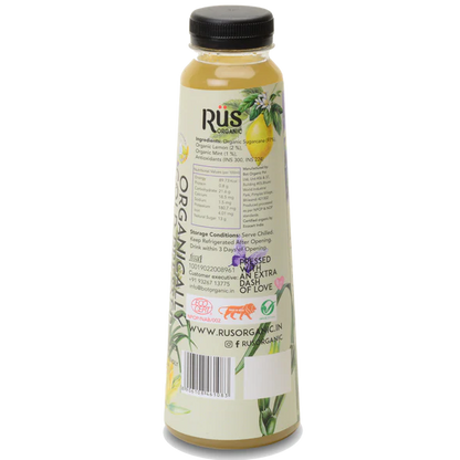 Zest – Sugarcane, Lemon &amp;amp; Mint Juice – Cold Pressed – USDA Organic - Indian - No Added Sugar - Rus Organic – 500ml