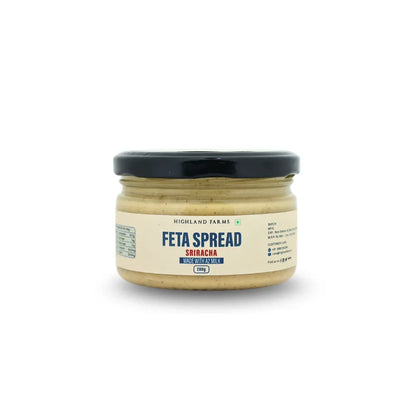Spread | Feta Spread (Sriracha) -Made With A2 Cow Milk-No Added Sugar and No Preservatives– Highland Farms – 200gm