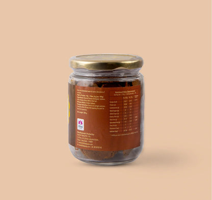 Mathri | Achari Channa Mathri -Gluten Free - Plant Based Whole Food - Oil Free, Lactose Free &amp; No Added Preservatives - Bliss Box Food - 200gm