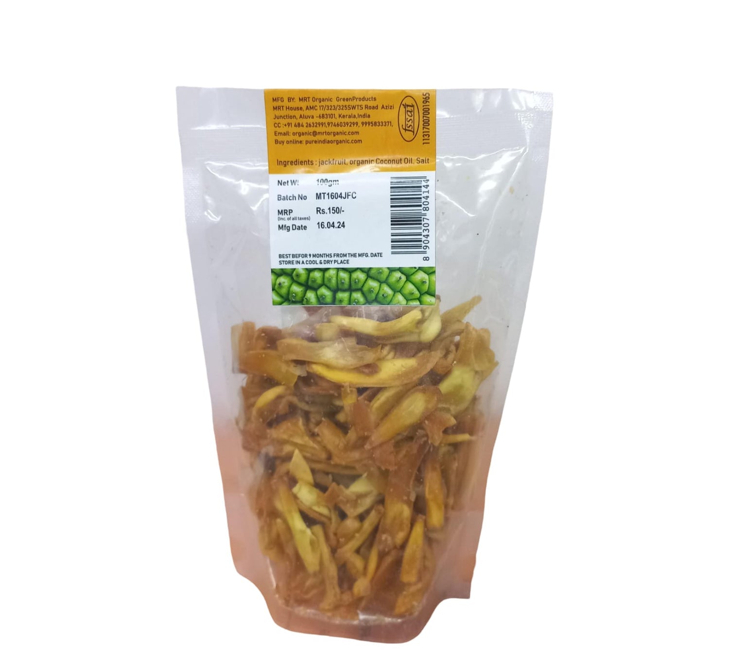 Chips | Jackfruit Chips – MRT Organics – 100gm