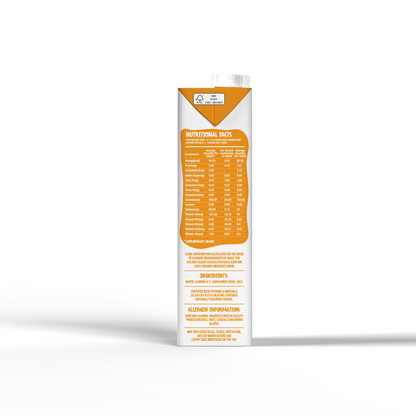 Almond Drink | Unsweetened - Cruelty Free, Soya Free, Non Gmo, No Added Sugar, Preservatives, Cholesterol, No Artificial Flavors &amp; Colors – VDC – 1000ml