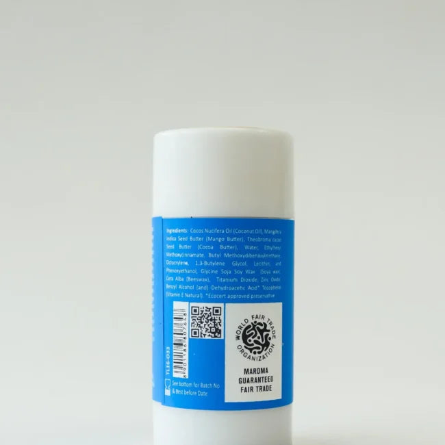 Roll On |Sun Stick SPF 45 PA+++ - Vegan - Protective, Hydrating, Nourishing - Conscious Ingredients, Cruelty Free- Maroma - 50ml