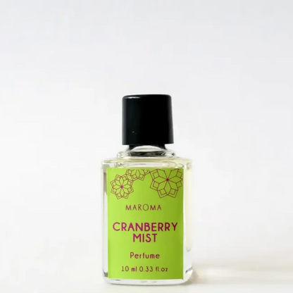 Perfume Oil | Cranberry Mist Perfume Oil - 100% Natural -Vegan, Cruelty Free &amp;amp; Palm Oil Free - Maroma - 10ml
