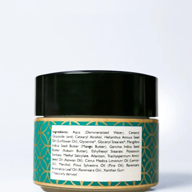Foot Cream | Mango Butter Foot Cream - 100% Natural -Vegan, Plam Oil Free, Cruelty Free- Maroma - 100gm