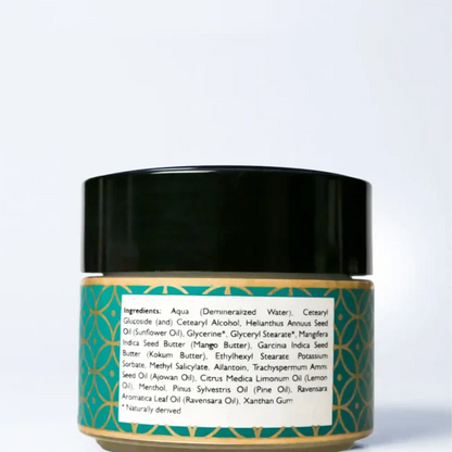 Foot Cream | Mango Butter Foot Cream - 100% Natural -Vegan, Plam Oil Free, Cruelty Free- Maroma - 100gm
