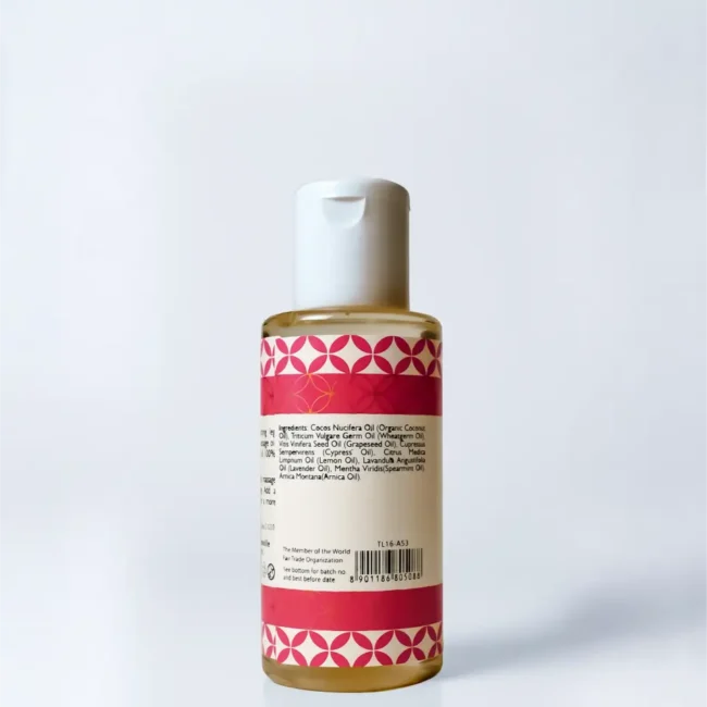 Oil | Massage Oil Soothing  -100% Natural, Vegan-Relaxing, Cooling, Rejuvenating– Maroma– 100ml