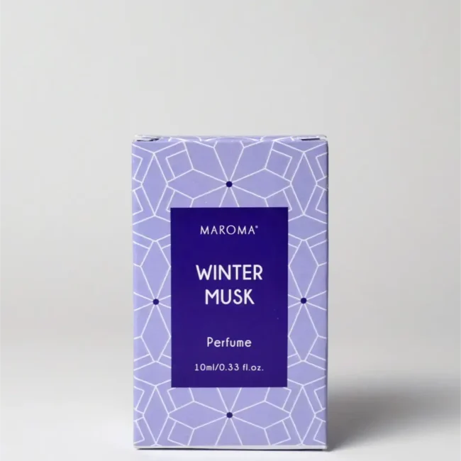 Perfume Oil | Winter Musk Roll On (Perfume Oil) - 100% Natural -Vegan, Cruelty Free &amp;amp; Palm Oil Free - Maroma - 10ml