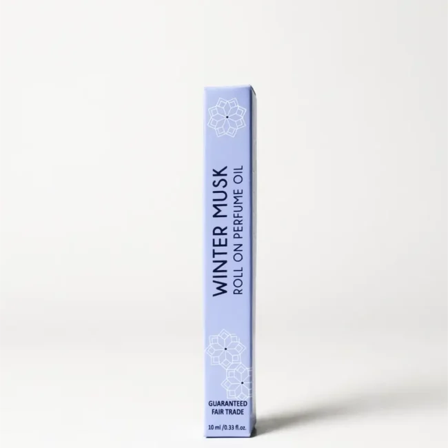 Roll On | Winter Musk Roll On (Perfume Oil) - Fresh, Sweet, Grounding - 100% Natural -Vegan, Cruelty Free &amp;amp; Palm Oil Free - Maroma - 10ml