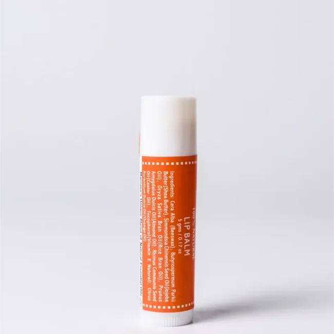 Lip Balm |Orange Lip Balm ( Moisturising, Protective, Nourishing ) - 100% Natural - No Preservatives, GMO &amp; Animal Testing - Maroma - 5gm