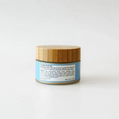Face Mask | With Multani Mitti &amp; Kaolin Clay - 100% Natural -Vegan, Palm Oil Free, Cruelty Free - Maroma - 50gm