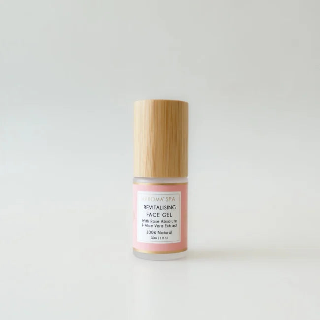 Face Gel | Revitalising Face Gel (With Rose Absolute & Aloe Vera Extract )-Vegan - Palm Oil Free, Cruelty Free - Maroma - 30ml