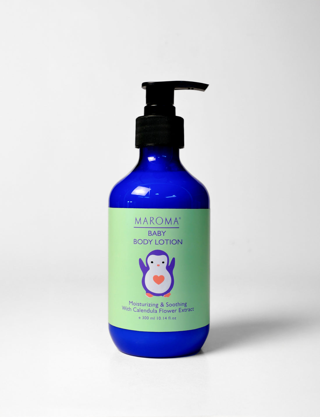 Body Lotion | For Baby (With Calendula Extract, Olive Butter, Shea Butter, Organic Olive Oil &amp; Avocado Oil) - Moisturising &amp; Nourishing - 100% Natural - Vegan, Cruelty Free, Palm Oil Free, No Parabens &amp; No Synthetic Fragrances - Maroma - 100ml