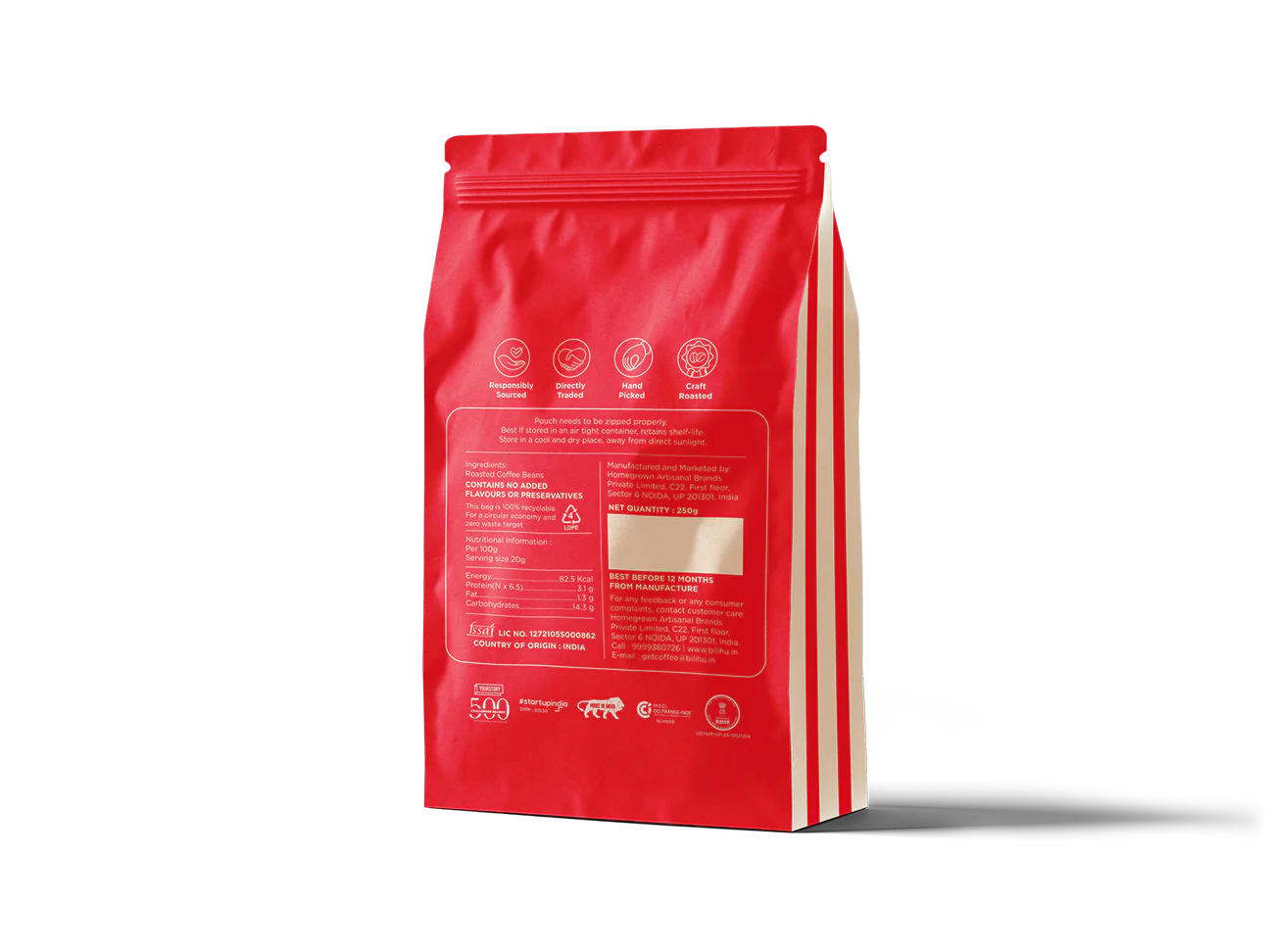 Coffee | Aghora Estate Medium Roast French Press Coffee – Single Estate – Organic – Indian - Bili Hu - 200gm