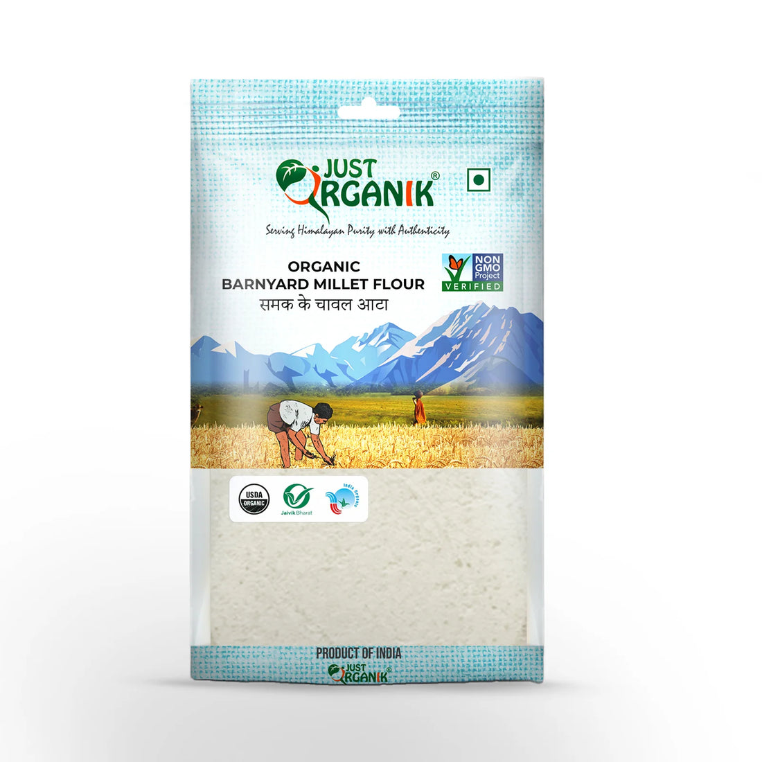 Barnyard Millet Flour | (Rich Source Of Fibre) – Just Organik – 500gm