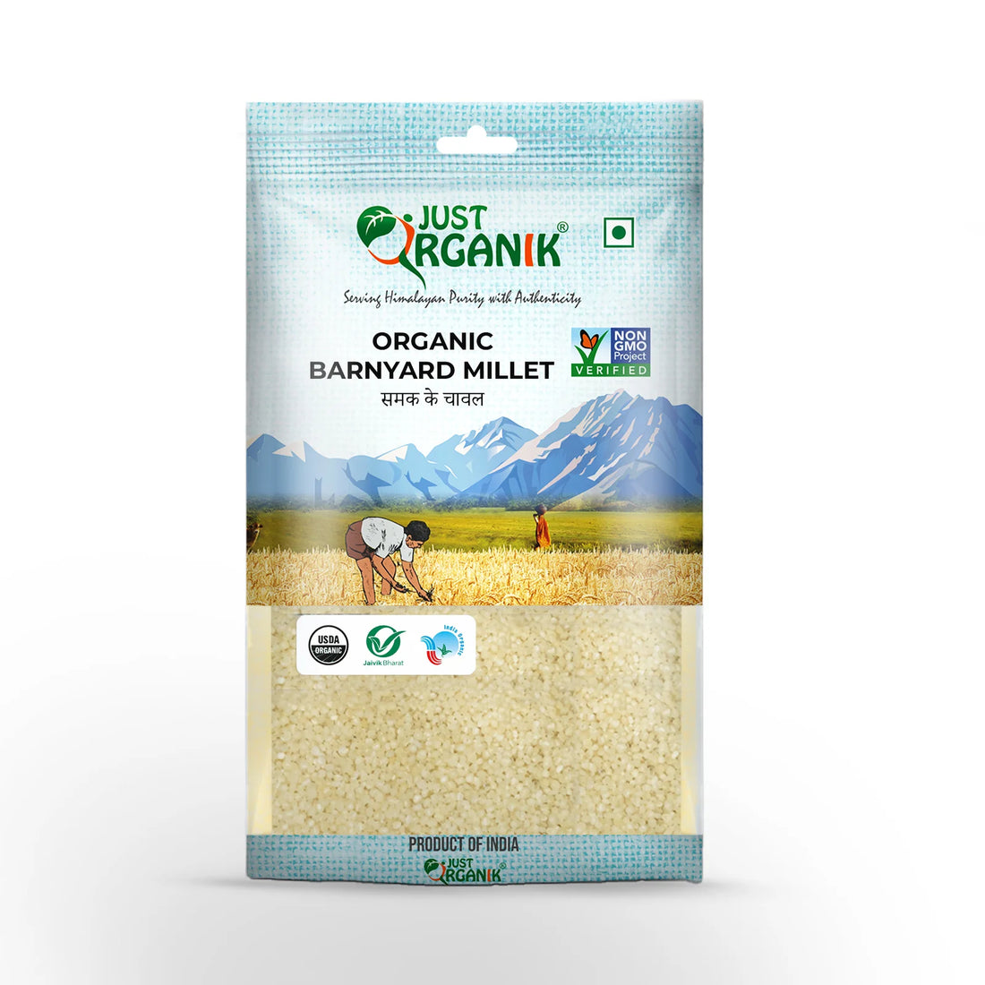 Barnyard Millet | (Rich Source Of Fibre) - Just Organik - 500gm