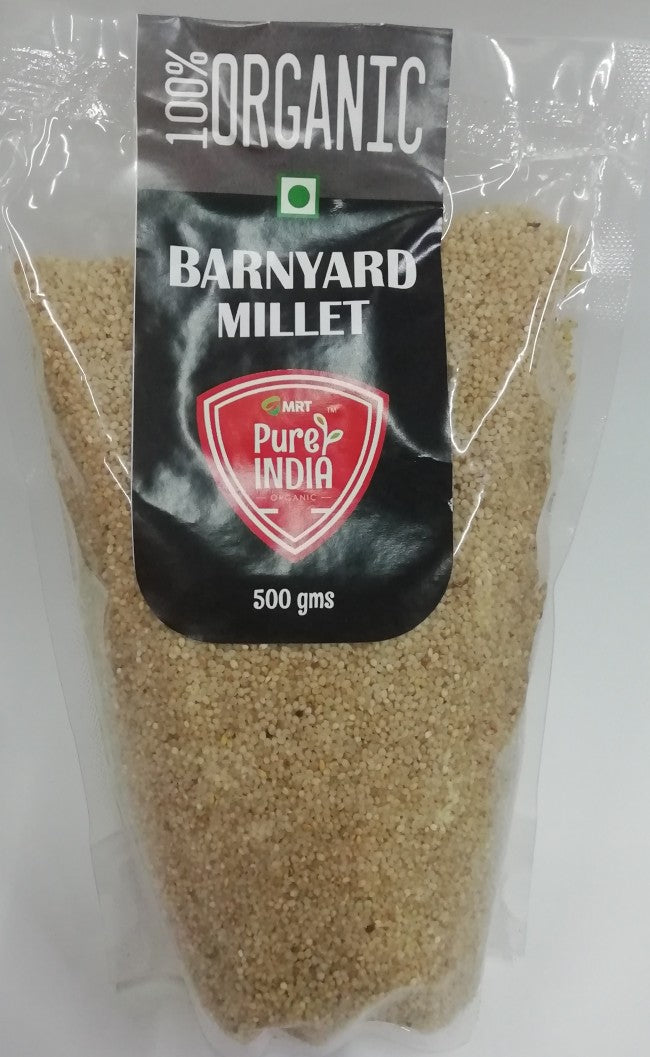 Barnyard Millet | (Rich Source Of Fibre) – MRT Organics – 500gm